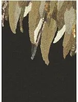 Eijffinger Wandbild Fancy Feather - Black Down
