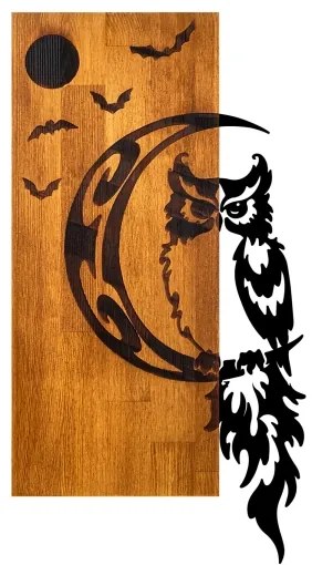 Decorazione da muro 36x66 cm gufo