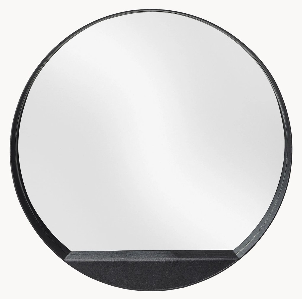 Specchio da parete con portacandela Glim