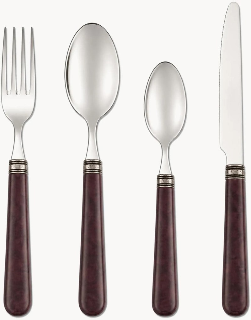 Set di 24 posate Boston, 6 persone