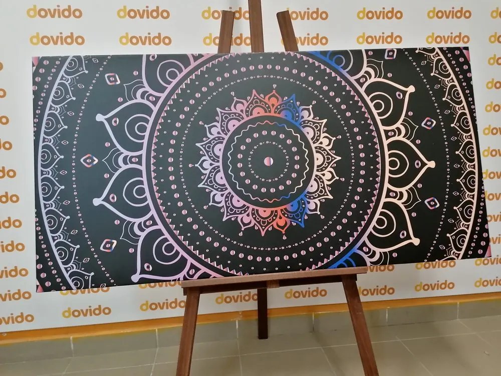 Stampa su tela – Mandala dorata