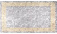 Tappeto Lavabile 190x300 cm Grigio Antiscivolo 337938