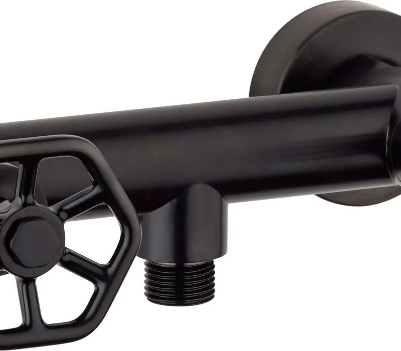 Rubinetto per doccia getto laminare cristallino Flower nero JACUZZI RUBINETTERIA