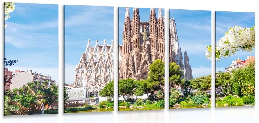 Quadri 5 pezzi – Cattedrale di Barcellona