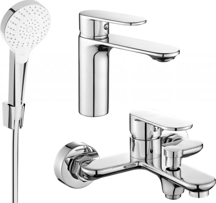 Mexen Milo R05 set da bagno, cromo - 71303R05-00