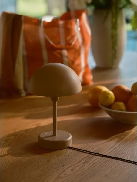 Nordlux - LED Stm lampada da tavolo ricaricabile per esterni ELLEN LED/2,8W/3,7V IP44 marrone