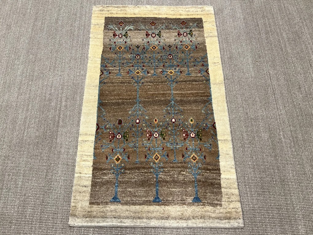 Gabbeh Tappeto persiano 140x80 Marrone (Iran) Annodato A Mano
