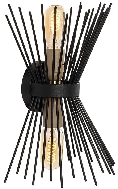 Lampada da parete nera Kirpi – Opviq lights