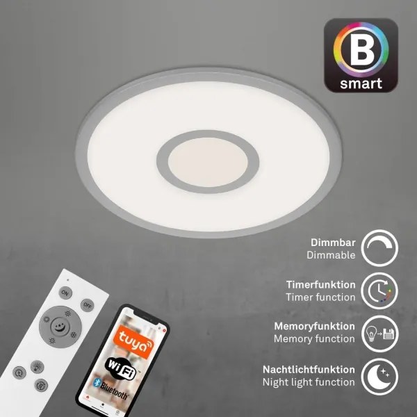 Brilo -Plafoniera LED RGB dimmerabile CENTRO LED/24W/230V Wi-Fi Tuya + +TC