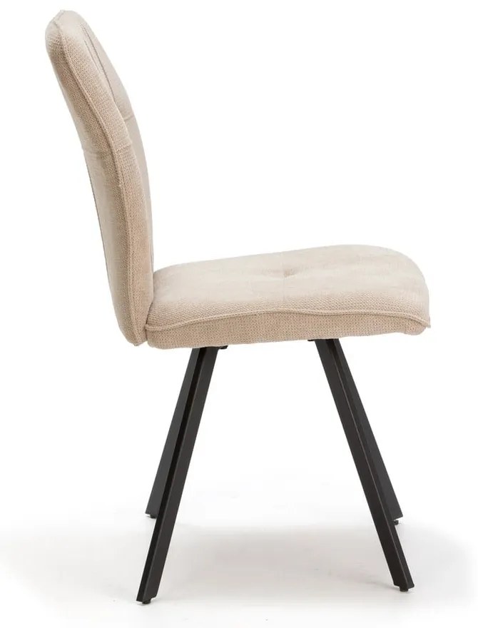 Sedie da pranzo beige in set da 4 Mery - Marckeric