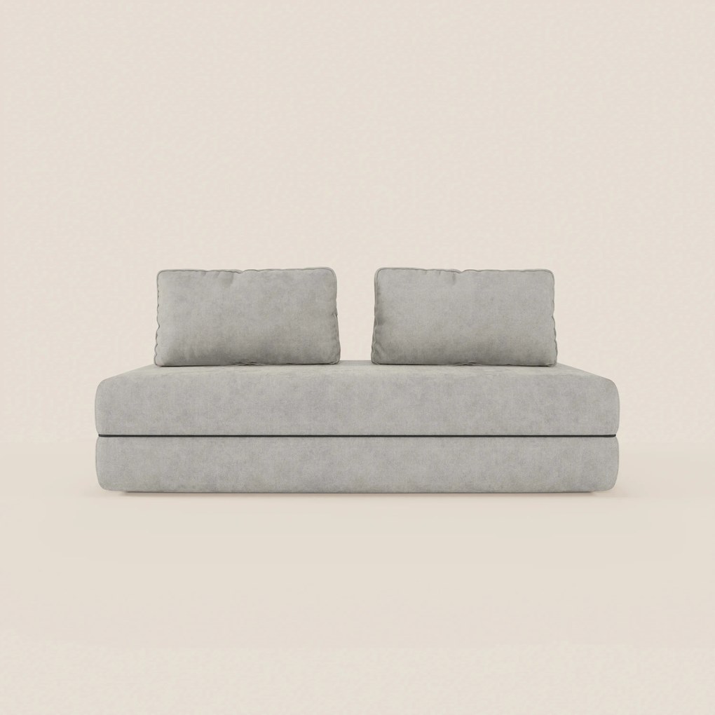 Rift divano letto matrimoniale 2 posti e 3 posti con schienali mobili - materasso alto 22 cm e memory foam in T31