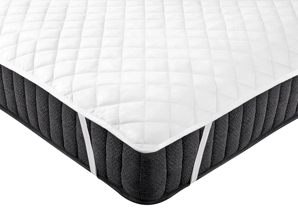 Coprimaterasso in cotone 90 x 200 cm MANASLU Beliani