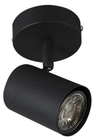 Faretto Smart Nero incl. WiFi GU10 Regolabile - Jeana