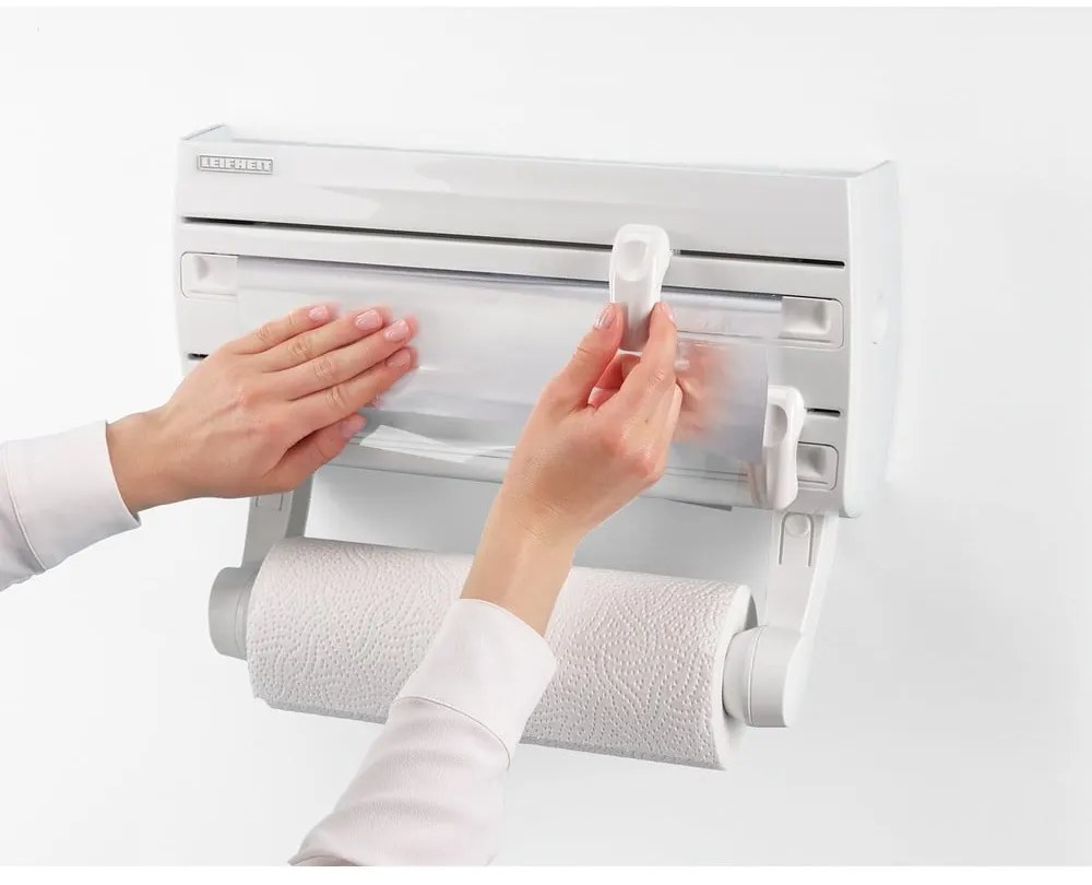 Supporto a parete in plastica per asciugamani da cucina PARAT F2 - LEIFHEIT