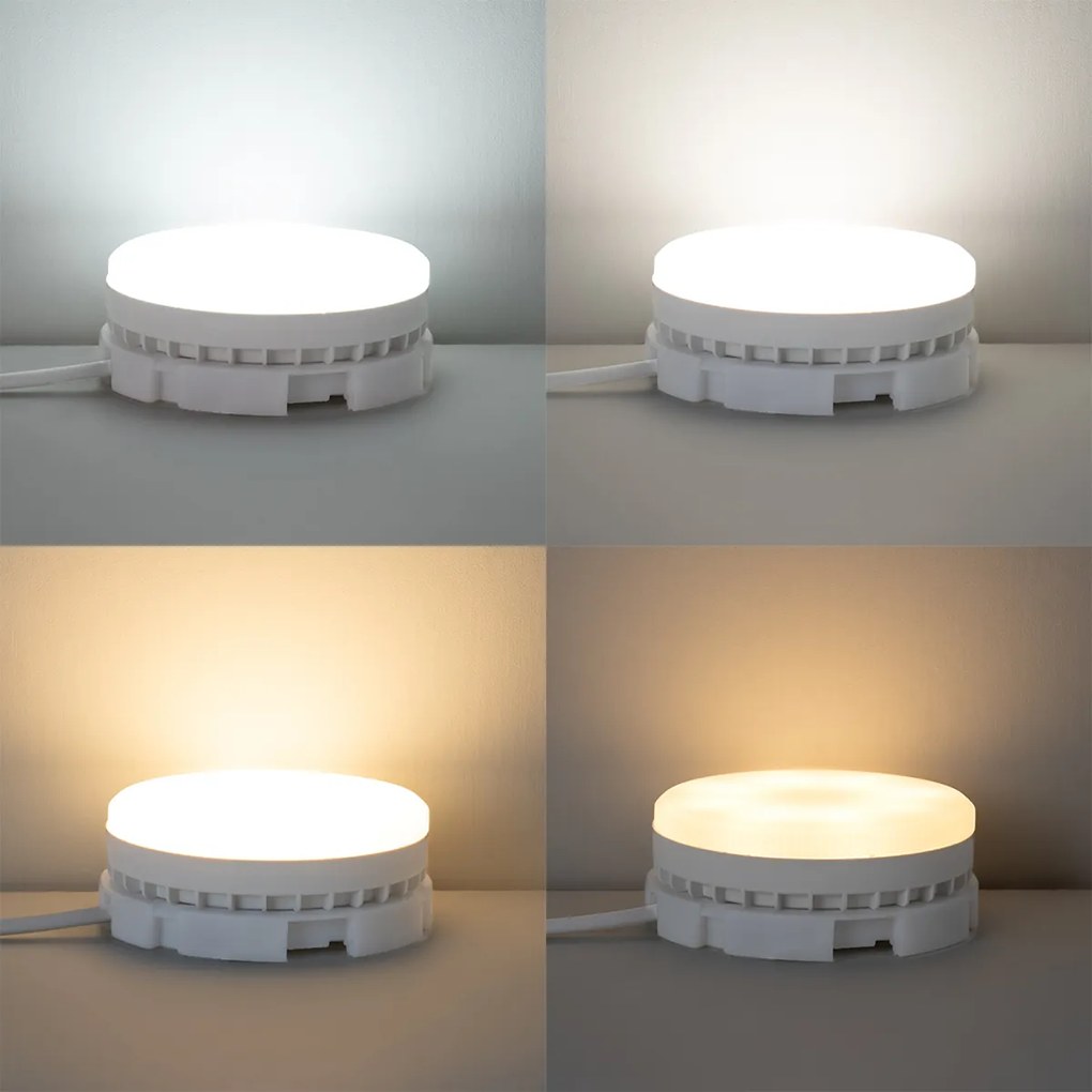 Set di 5 lampadine LED Smart GX53 dimmerabili 9W 806LM 2700K-6500K