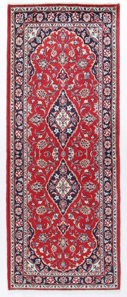 Kashan Tappeto 80x200 (Iran) Annodato A Mano