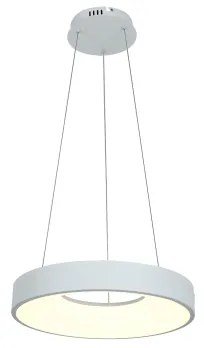 Brilagi - Lampadario a sospensione su cavo dimmerabile FALCON II LED/67W/230V Ø 40 cm bianco + telecomando