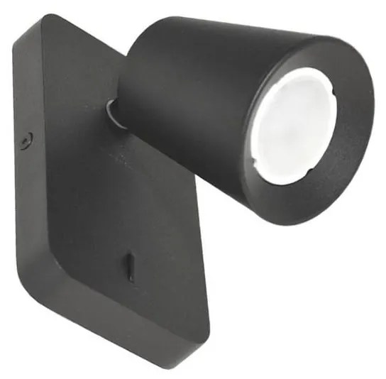 Faretto da parete TRELO 1xGU10/30W/230V nero