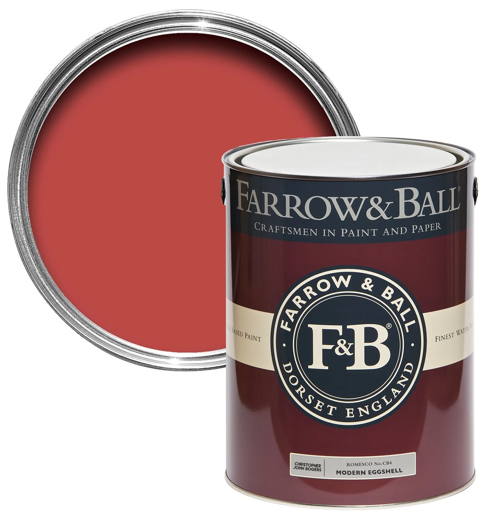 Farrow & Ball Modern Eggshell - 5l - Romesco CB4