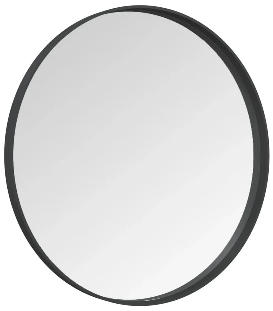 Specchio da Parete Nero 60 cm
