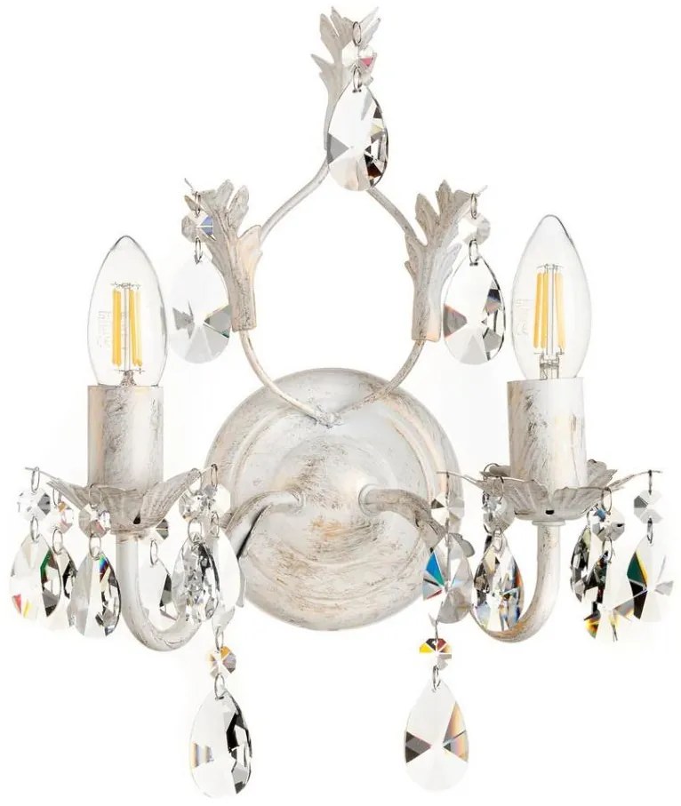 ONLI - Applique TERESA 2xE14/6W/230V bianco