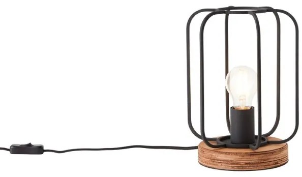 Brilliant - Lampada da tavolo TOSH 1xE27/40W/230V in pioppo