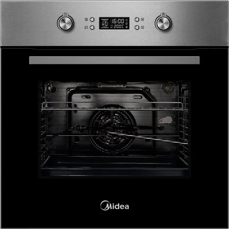 Forno da incasso multifunzione multifunzione MIDEA MBO65M80E0-X