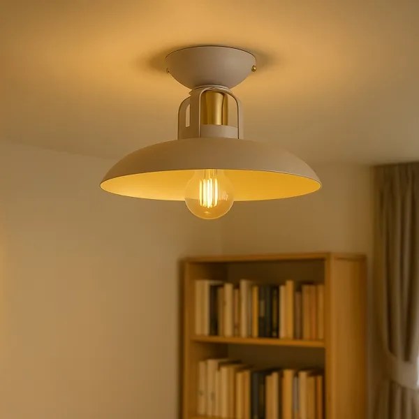 Brilagi - LED Lampadario a plafone FLAMENGO 1xE27/60W/230V beige