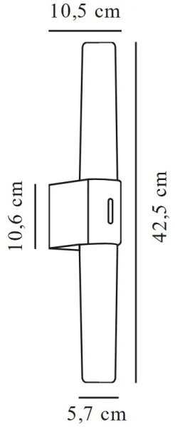 Nordlux - LED per specchio da bagno HELVA LED/9W/230V IP44