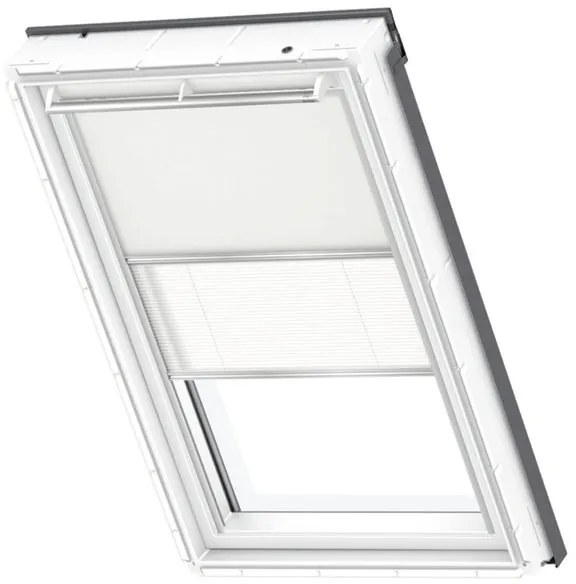 Tenda per finestra da tetto duo oscurante e dimmerabile, manuale VELUX DFD MK04 1085S L 78 x H 98 cm beige