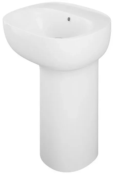Lavabo freestanding Rak Illusion in ceramica bianca