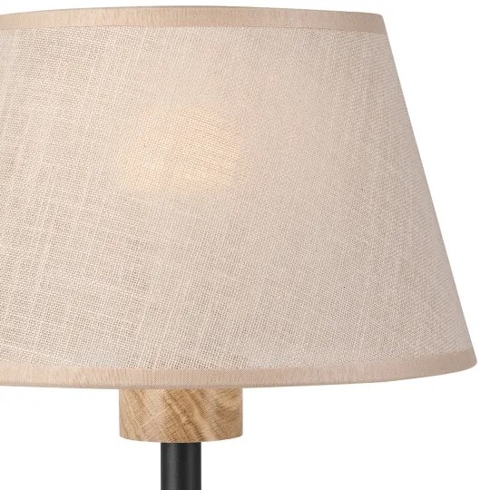 Brilagi - LED Lampada da tavolo ANTHONY 1xE14/40W/230V quercia/beige