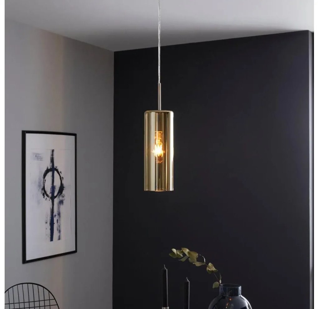 Eglo 98696 - Lampadario a sospensione con filo SELVINO 1xE27/15W/230V