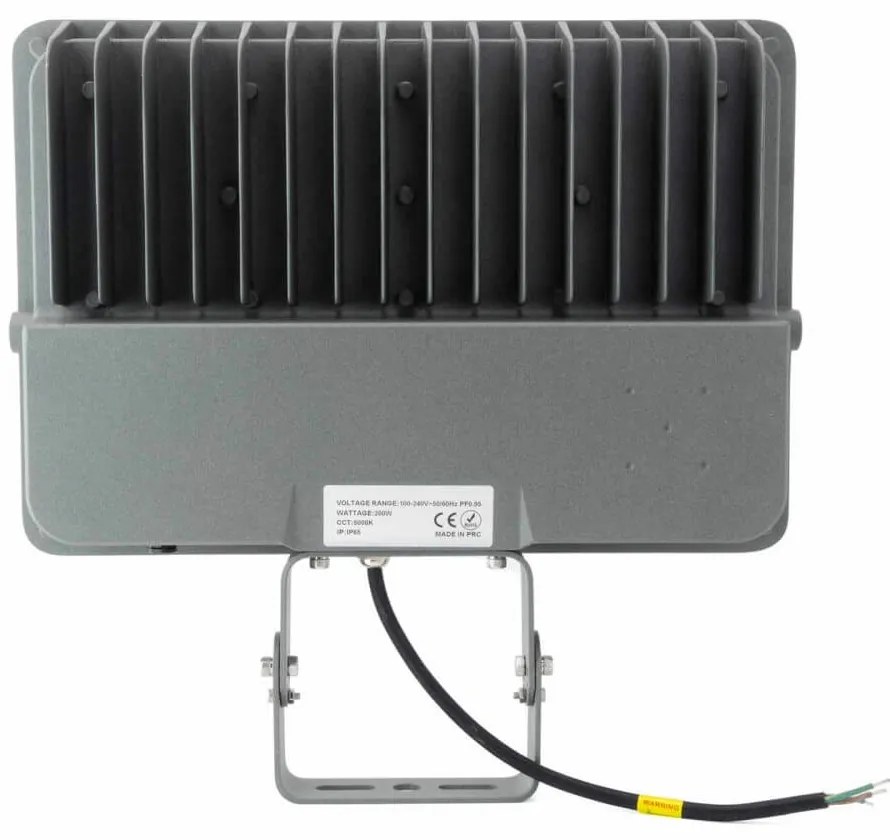 Proiettore LED 200W, IP65,165lm/W per Impianti Sportivi,driver Philips Colore Bianco Naturale 4.000K