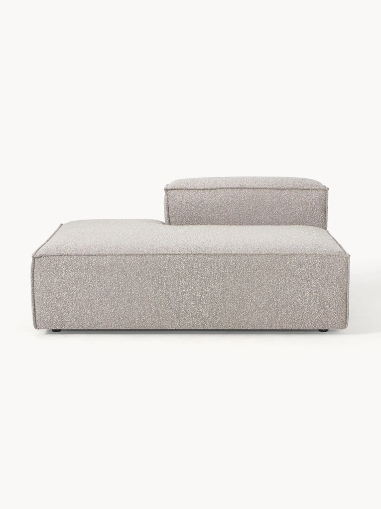 Modulo chaise lounge in bouclé Lennon