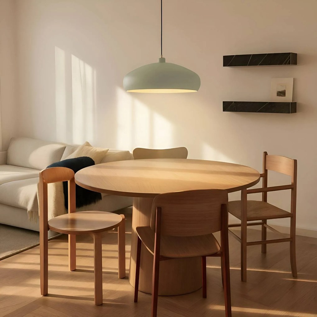 Lampada a sospensione Elover Lindby, dimmerabile, Verde, Soggiorno / Sala da pranzo, Metallo, Moderno, Lampada a sospensione