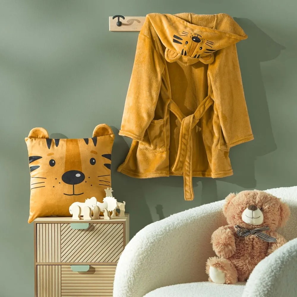 Cuscino per bambini in velluto 40x40 cm Tigry – douceur d'intérieur