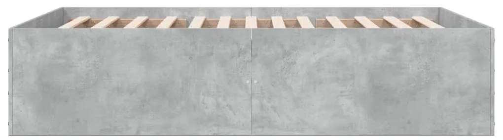 Giroletto grigio cemento 140x200 cm in legno multistrato