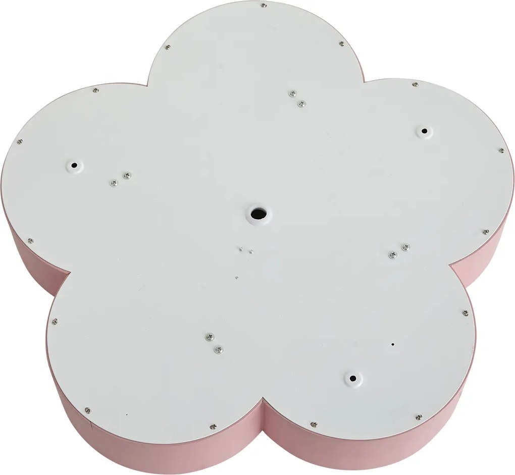 Plafoniera per bambini rosa e bianca - Lucille