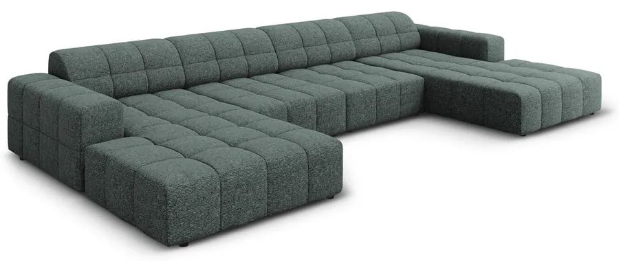 Divano angolare turchese (a U) Chicago - Cosmopolitan Design