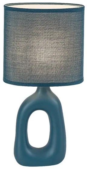 Rabalux 74072 - Lampada da tavolo SYLIRA 1xE14/40W/230V blu