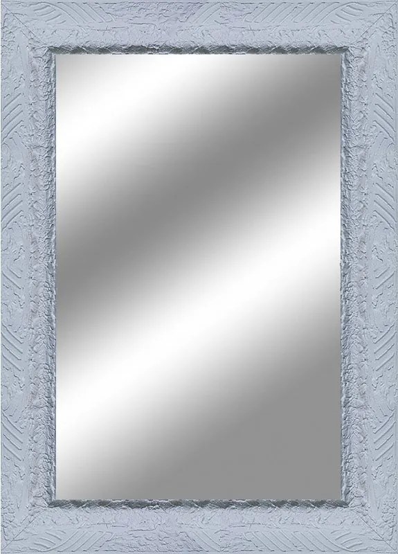Specchio Medea rettangolare in legno bianco 68 x 88 cm