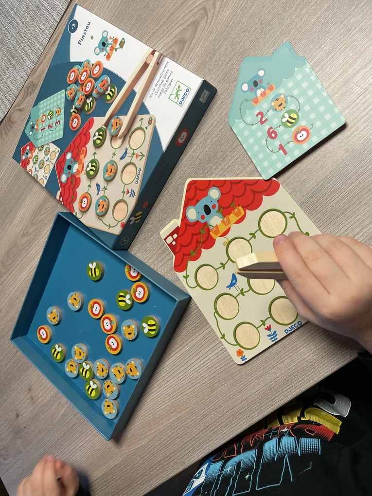 Pinstou - gioco di conteggio e manipolazione