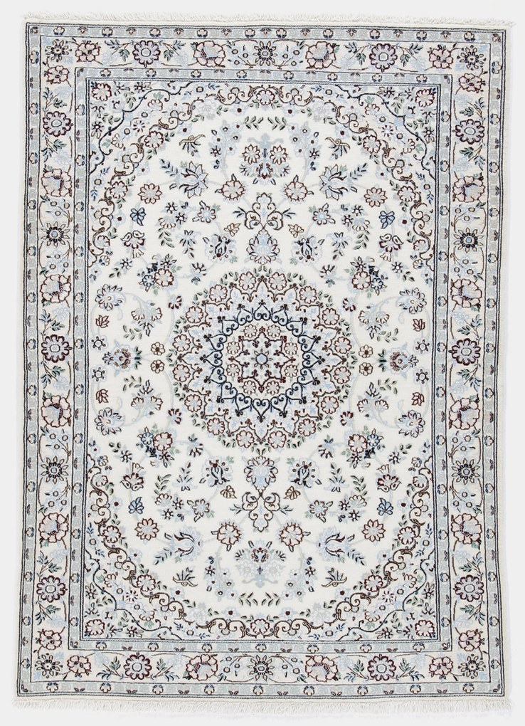 Nain Tappeto 140 x 100 (Iran) Annodato A Mano