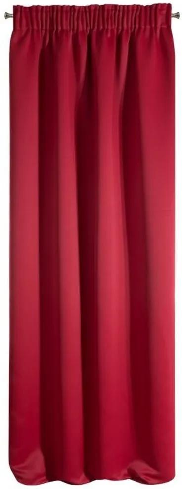 Lussuosa tenda oscurante rossa 135 x 270 cm