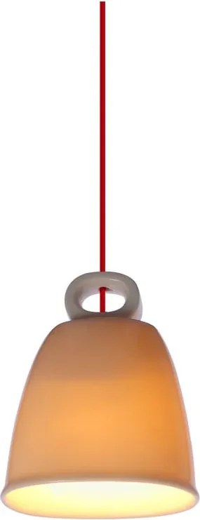 Lampadario bianco con paralume in ceramica Sewilla – Candellux Lighting