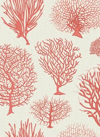 Cole & Son Carta da parati Seafern - Coral