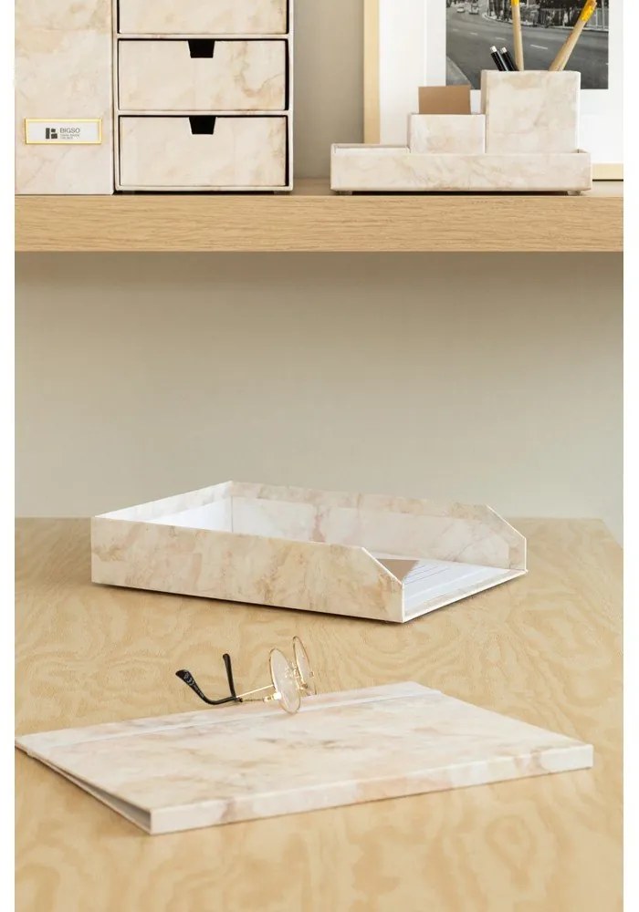 Set di organizer in cartone per documenti 2 pz Hakan Paper Laminate – Bigso