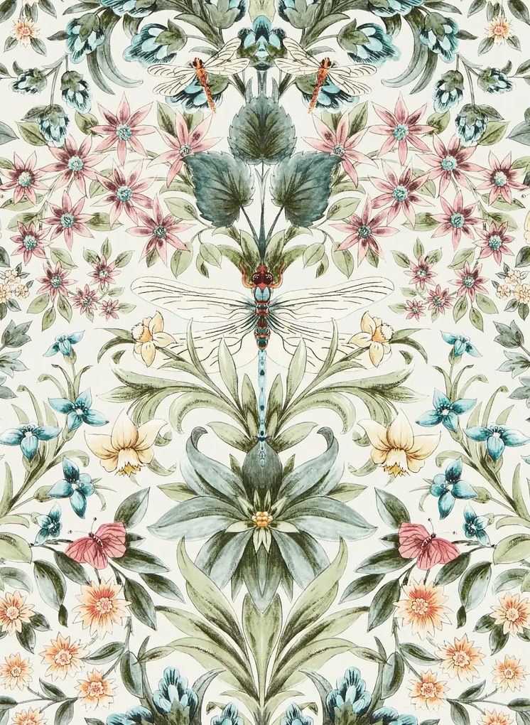 Clarke & Clarke Carta da parati Mirabell - Summer