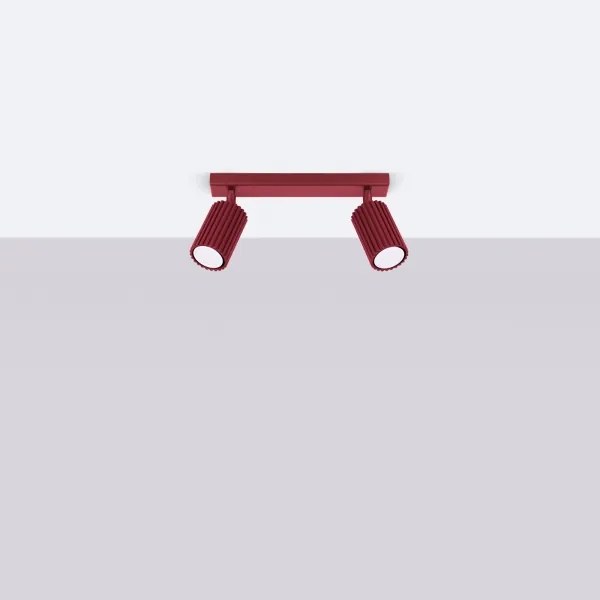 Brilagi - Faretto LED CRESTO 2xGU10/10W/230V bordeaux